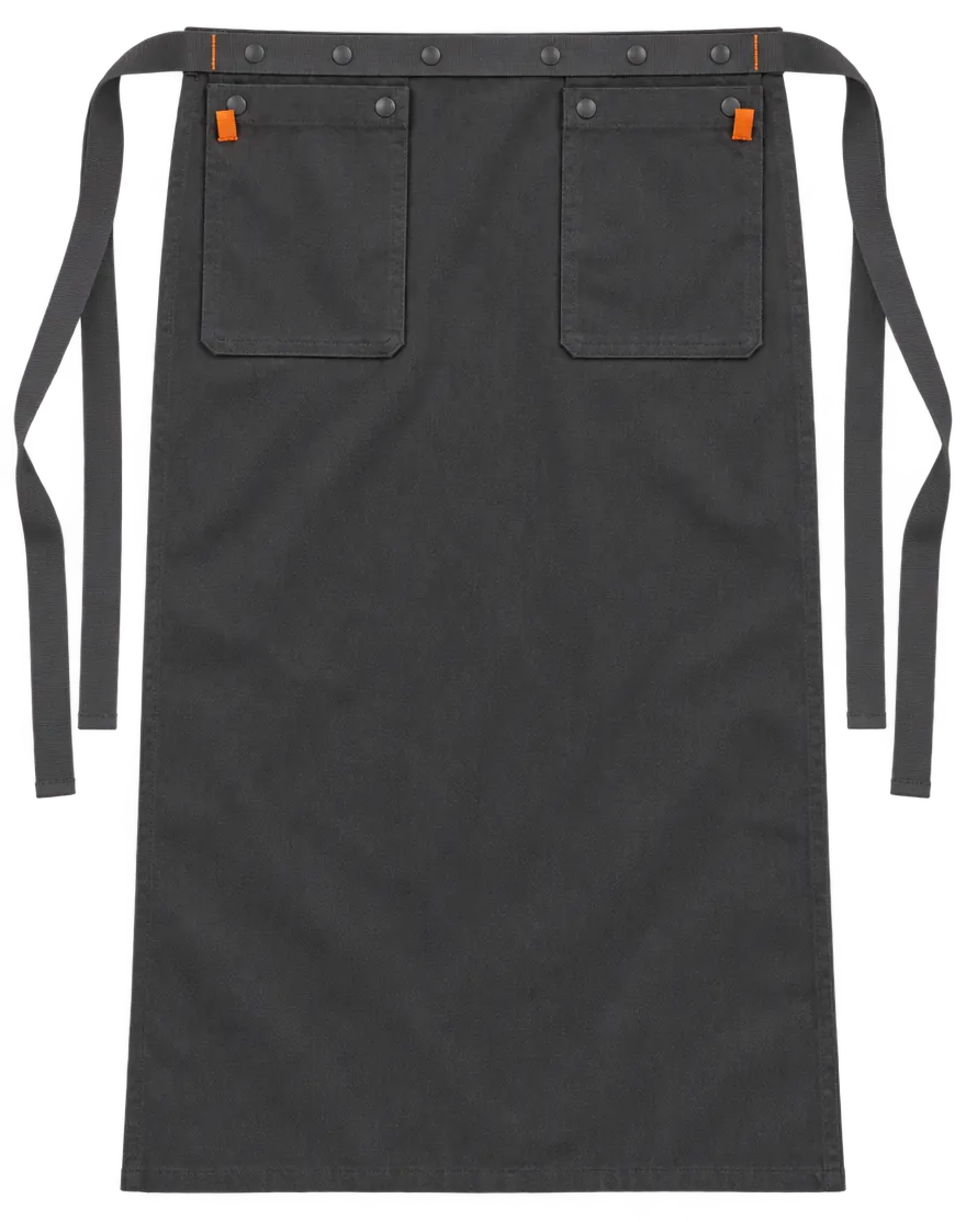 Bistro Long Waist Apron, front view
