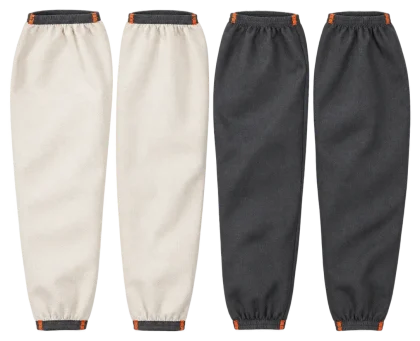 Canvas Sleeve Guards, 2 Pairs, front view