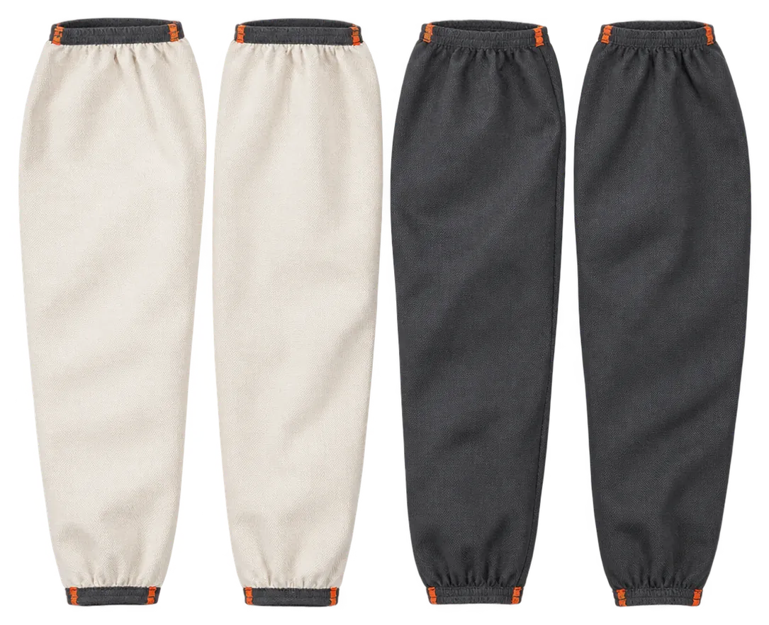 Canvas Sleeve Guards, 2 Pairs, front view