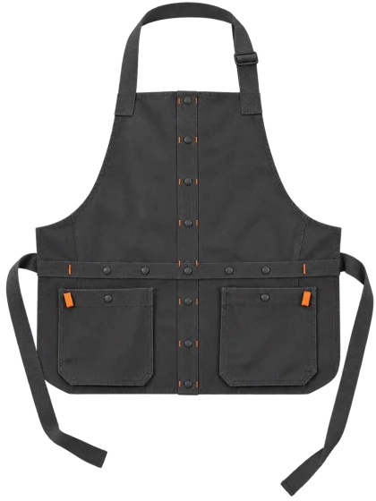 Convertible Vest Apron, front view