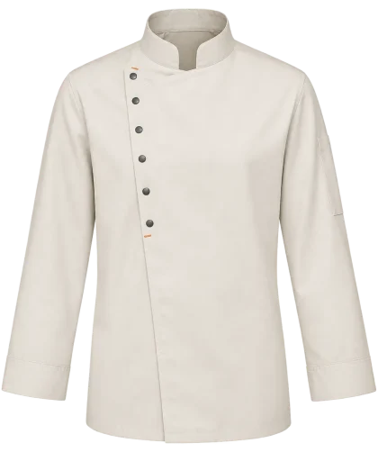 Cross-Over Chef Jacket, front view