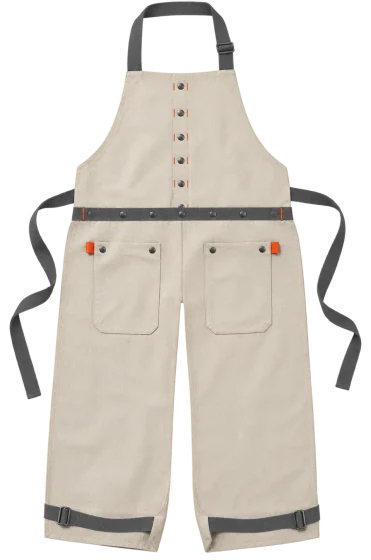 Maker's Split-Leg Apron, front view