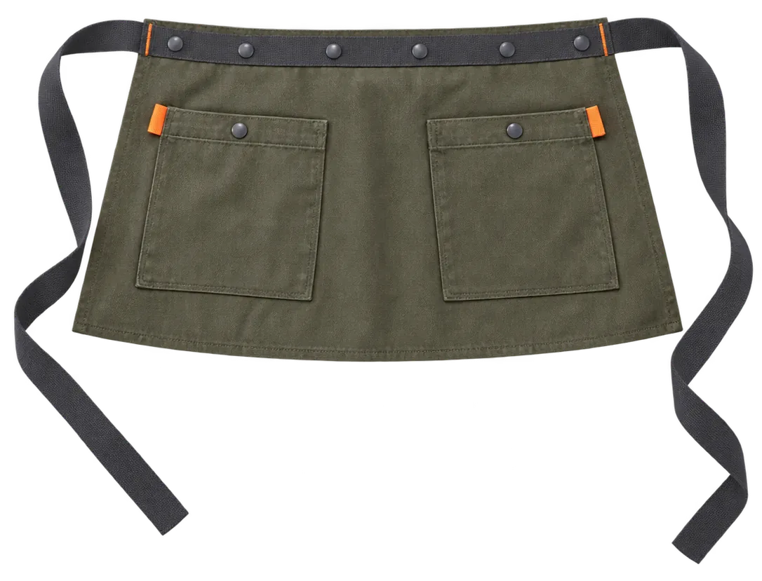 Market Stall Waist Apron, front view