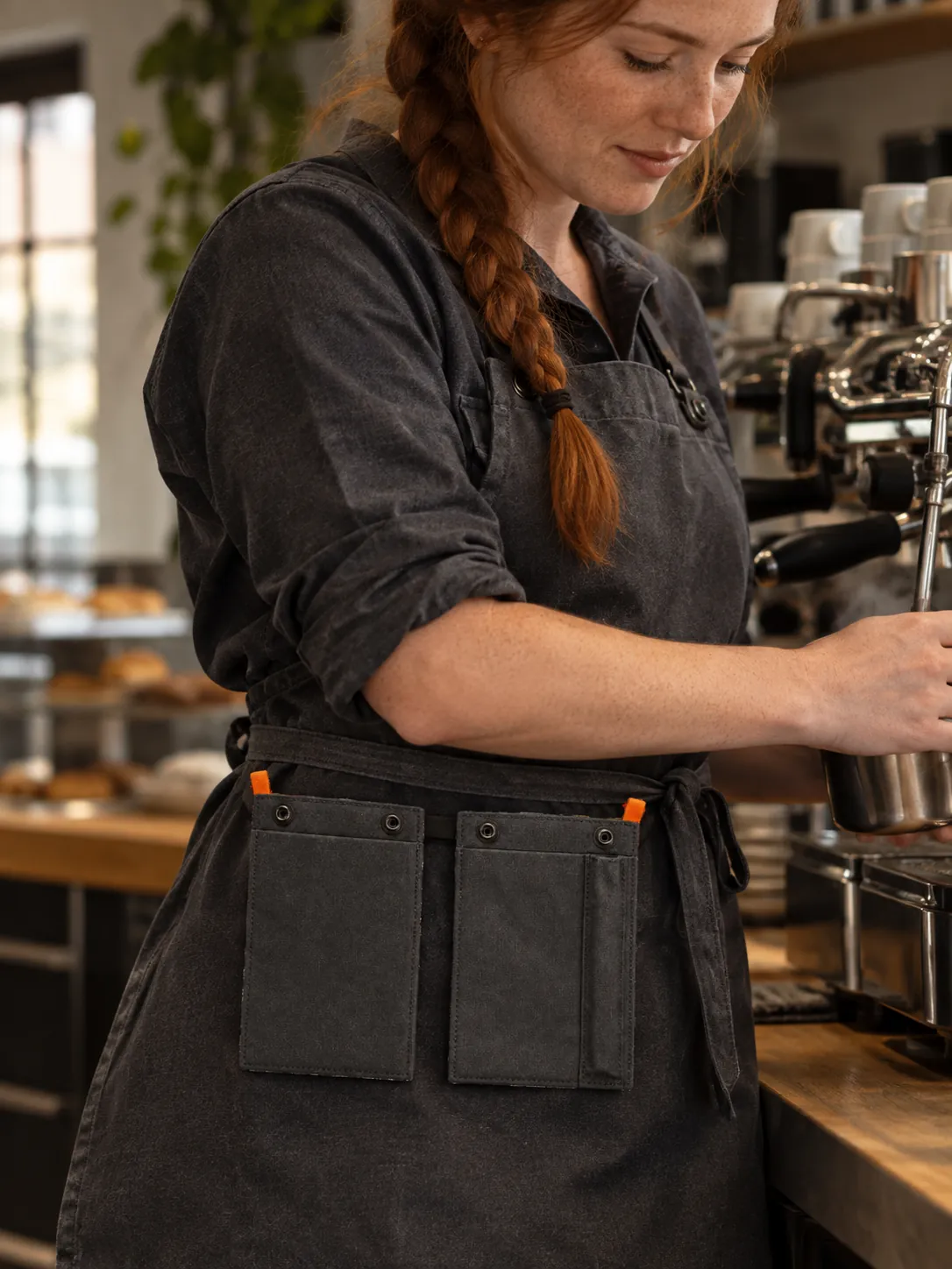 Notebook Pocket Pair in use at work