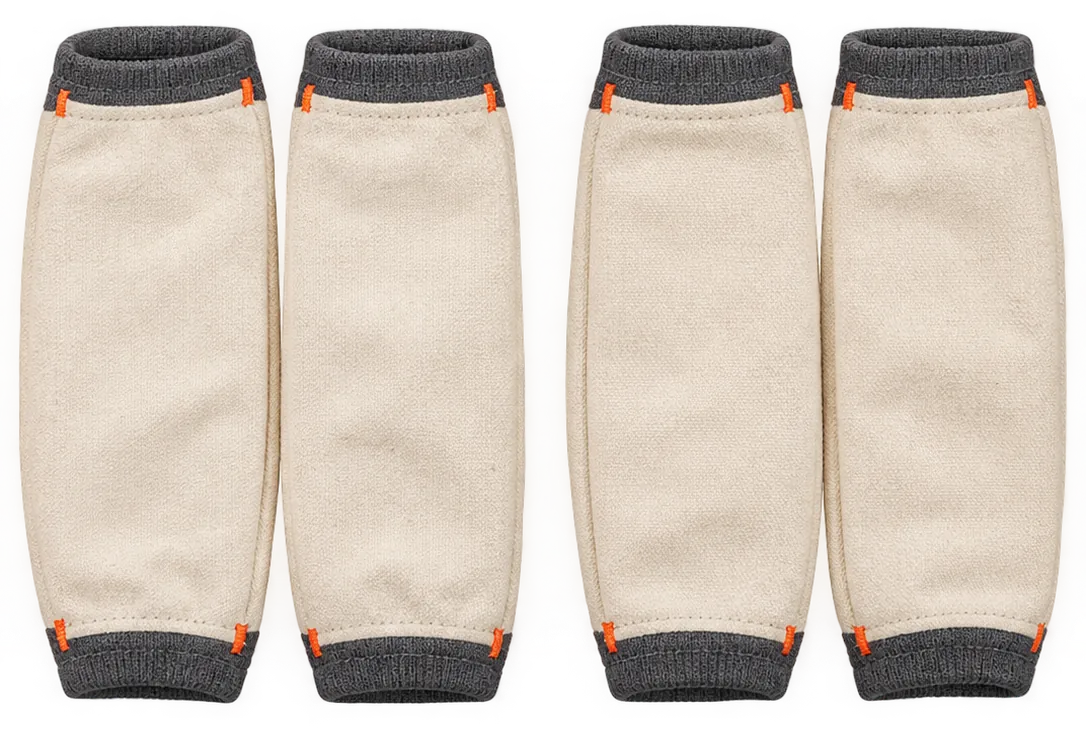 Short Cuff Guards, 2 Pairs, front view