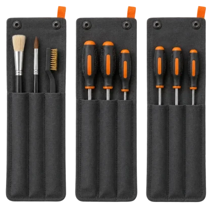 Tool Sleeve Trio, front view