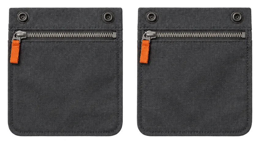 Zip Pocket Pair, front view